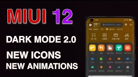 New MIUI 12 DARK MODE 2.0 | New Animated Icons, System UI, New MIUI 12 Font | Mi 10 Lite Launch Date