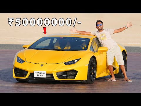 Driving Our Lamborghini - Worth ₹5 Crore | Super Car