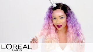 Unicorn Halloween Makeup Tutorial - L'Oreal