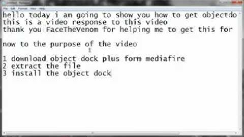 how to get object dock plus