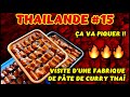 Visite dune fabrique de pate de curry thai  thailande thalande krabi