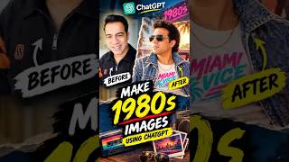 How to Make 1980s PHOTOS using ChatGPT 🤯 | AI Photo Editing Tutorial 💥