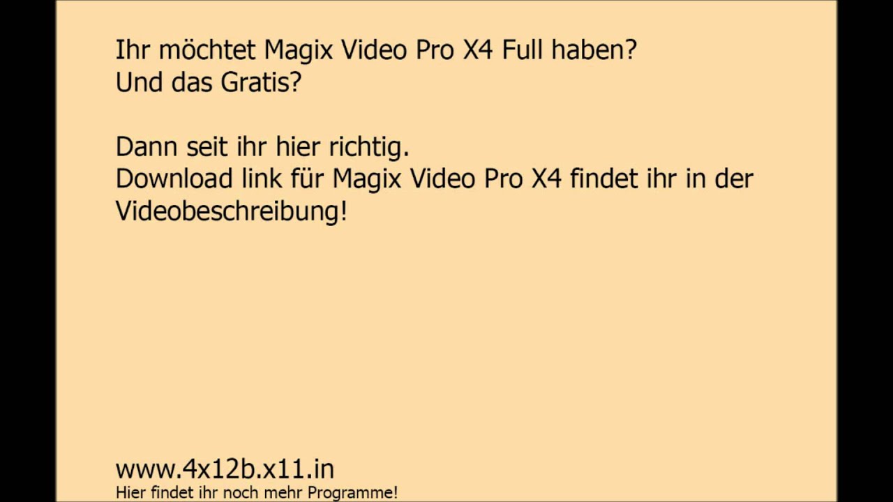 magix video pro x4 free download magix video pro x4 free download