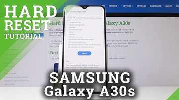 How to Factory Reset in Samsung Galaxy A30s - Wipe All Data