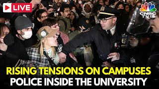 BREAKING LIVE: Police Breach Occupied Hamilton Building | Columbia University Protests | NYC | IN18L