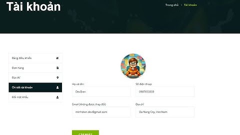 [#16] Xây Dựng Chức Năng Cập Nhật Thông Tin Cá Nhân | Lập Trình Website Laravel 11
