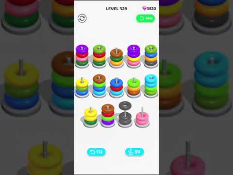 Color Hoop Stack - level 329