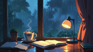 🌧️ Lo-fi Rainy Study Mix | 2 Hour Chill Beats to Focus, Read & Relax