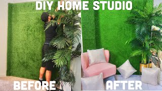 VLOG: DIY AT HOME PHOTOGRAPHY STUDIO