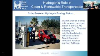 OLLI at Humboldt Brown Bag Lunch Presentation 5/20/24: Hydrogen's Role in Clean/Renewable Transport