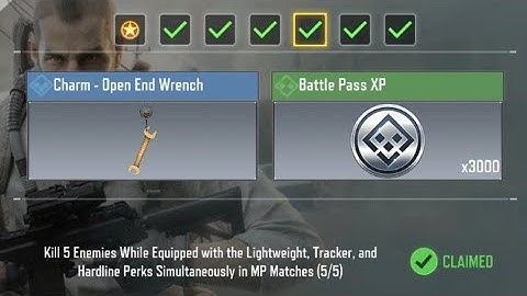 Kill 5 Enemies While Equipped With The Lightweight, Tracker And Hardline Perks Simultaneously?