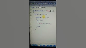 Java for beginners 🤔 | PatternProgram_04 | Right angle triangle shape 📐