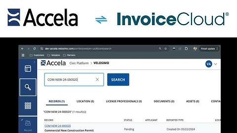Accela to InvoiceCloud Integration Connector Demo | Streamline Billing and Payments