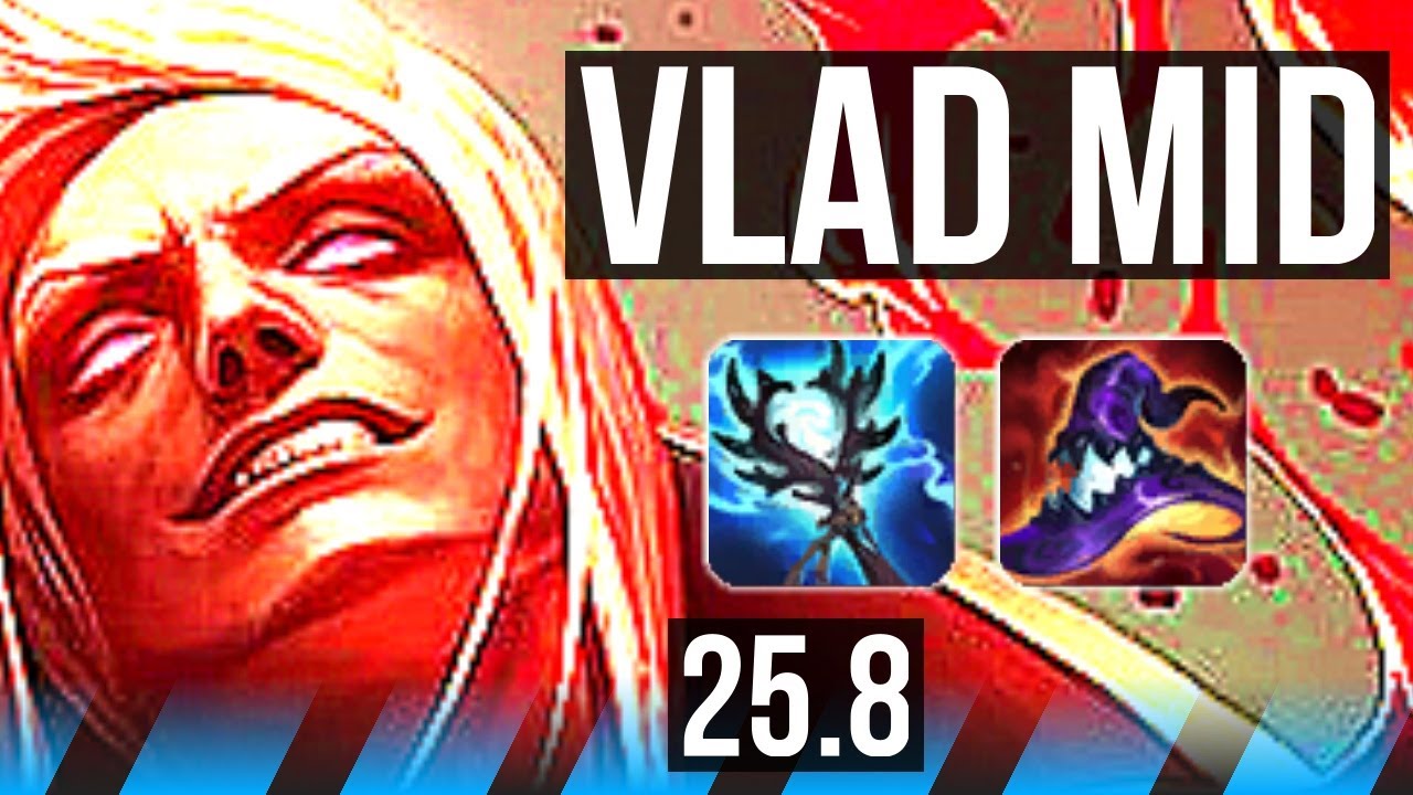 VLADIMIR vs LEBLANC (MID) | 7/1/8 | EUW Diamond | 25.8