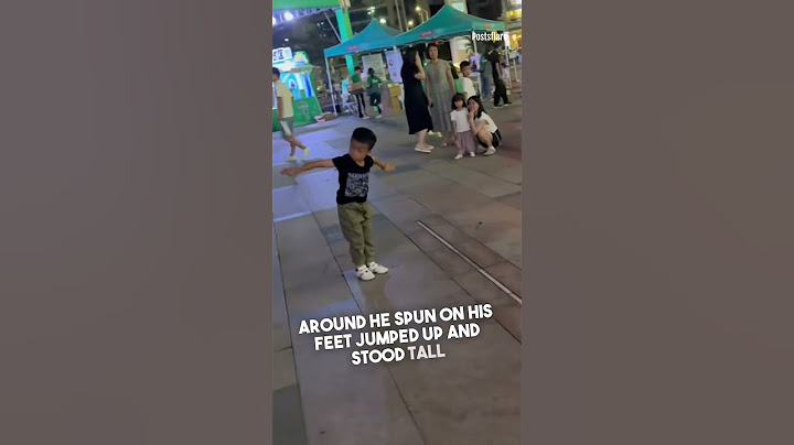 Amazing Performance After Boy's Fall