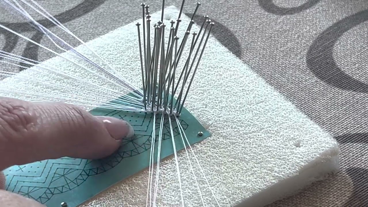 Mini puntilla especial  para camisa de encaje de bolillos - Raquel M Adsuar Bolillotuber