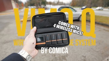 4 Wireless Mics Audio System | COMICA Vimo Q