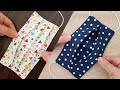 Face Mask Sewing Tutorial / How to Make a Face Mask with Filter Pocket / DIY Cotton Fabric Face Mask