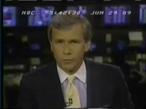 Tom Brokaw, 1989 White House Call Boy Scandal Reagan Bush White House Pedophile ring