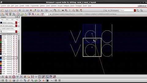 Schematic Driven Layout of  NAND (part 2)