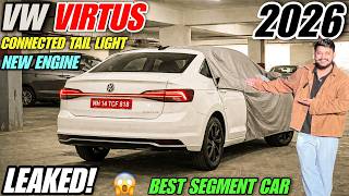 Virtus Facelift 2026 Leaked      Vw  Sunroof  Adas Confirm 