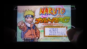 [Android][ARMV7][gpSP] PPSSPP v0.9.9 - Naruto RPG: Uketsugareshi Hi no Ishi