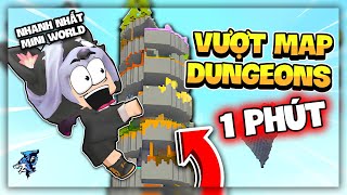 Mini World Nhưng Phá Đảo Kỷ Lục Parkour Của Fan !!! Siro Ông Hoàng Ăn Gian Map Trong 1 Phút