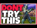 DO *NOT* TRY THIS! | Fortnite: Glitches