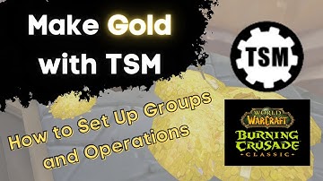 TSM 4 Group and Operation Basics | Beginners setup guide for WOW Classic and Burning Crusade Classic