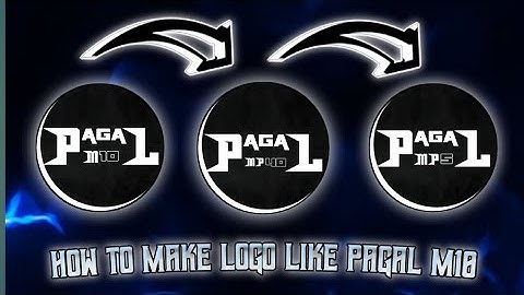 How To Make Logo Like @PagalM10   | On Pixellab #pagalm10 /// PAGAL M10 Jaisa logo kaise banaye