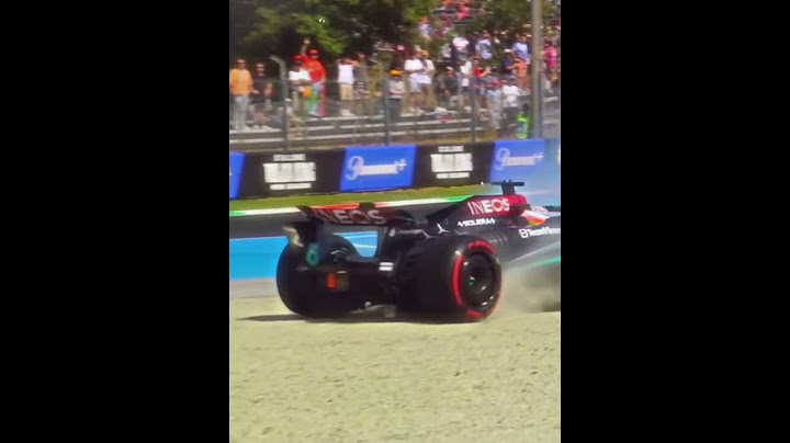 Kimi Antonelli Crashes in Fp1 At Monza