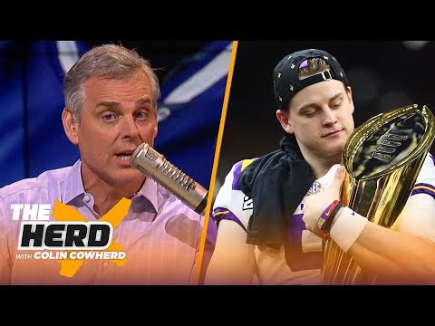 Burrow should 'pull an Eli' with Bengals, Colin thinks Diggs solves Pats' WR issues | NFL | THE HERD