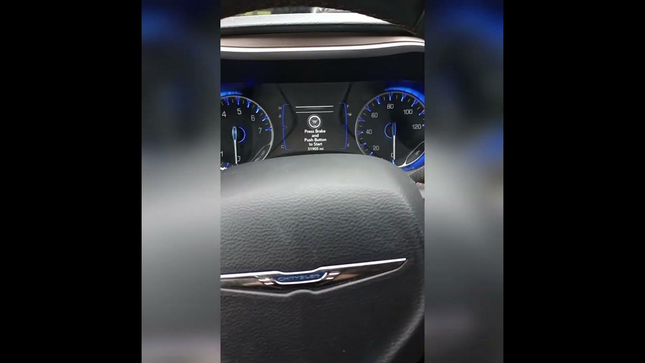 2018 Pacifica oil light reset - YouTube