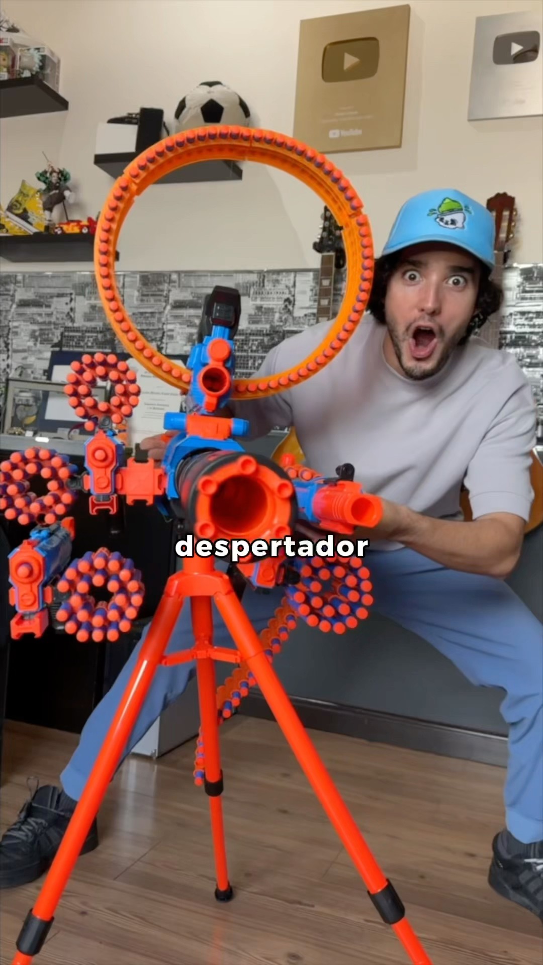 CONSTRUI EL MEJOR DESPERTADOR DEL MUNDO? ​⁠@XSHOT #XSHOTINSANITY #ZuruToys