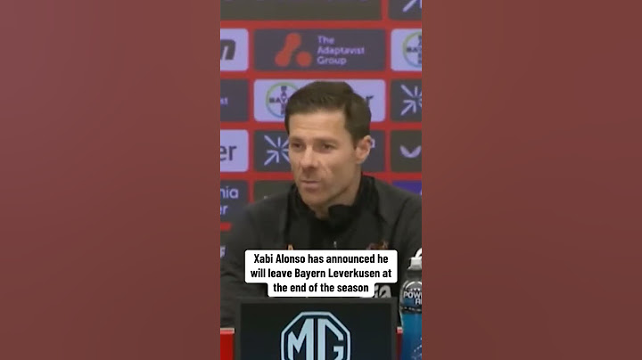 Xabi Alonso is leaving Bayer Leverkusen 👀