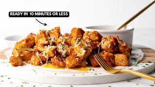 Easy Air Fryer Pork Chop Bites | In just 10 minutes or less!