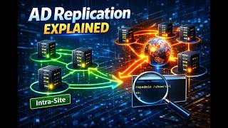 Active Directory Replication Explained: Intra-Site, Inter-Site, and Troubleshooting Tips