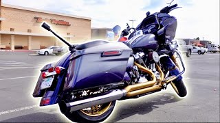 THIS HARLEY RIPS! BUILT 124CI FIRST RIDE AFTER DYNO TUNE