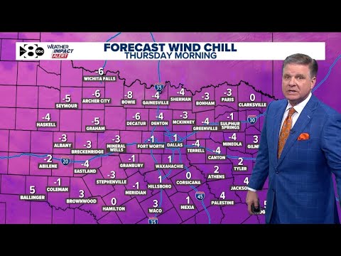 DFW Weather: The cold snap continues overnight, but temps warm into the ...