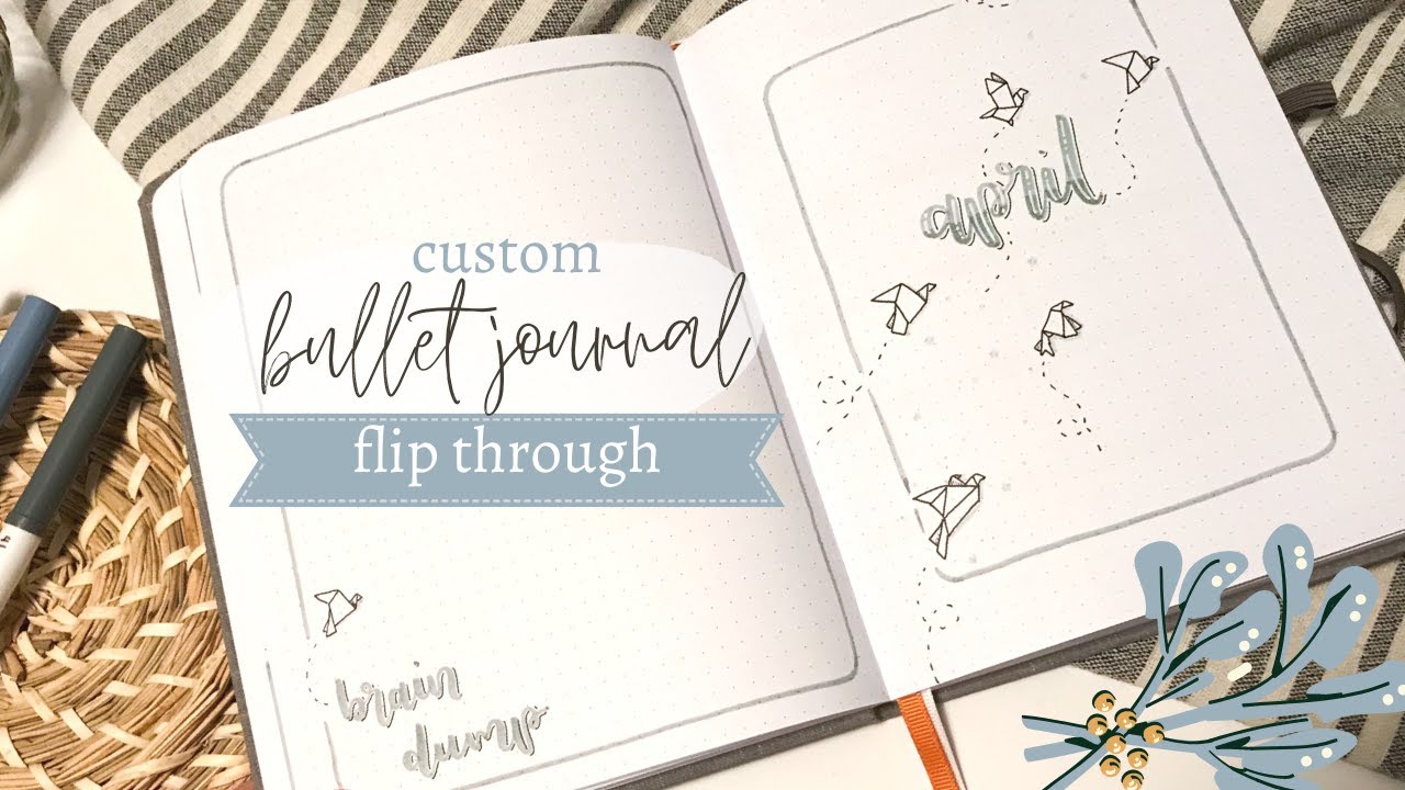 2021 BULLET JOURNAL FLIP THROUGH | Minimal Bullet Journal Flipthrough | Custom Bullet Journal #7