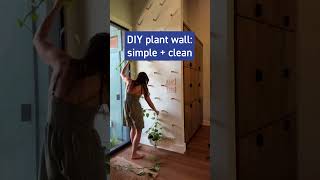 DIY Plant Wall!