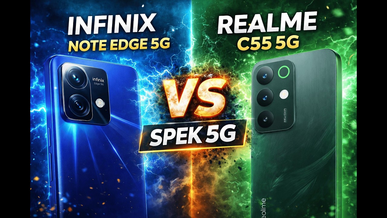 Adu Spek! Mana yang Lebih Unggul! Infinix Note Edge 5G vs Realme C85 5G | Pilih Mana?