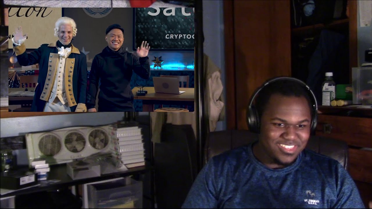 Alexander Hamilton vs Satoshi Rap Battle Debate [Reaction Video] - YouTube