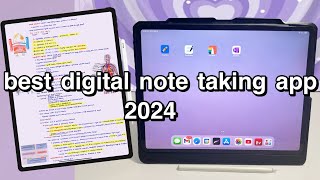BEST digital note taking app 2024 | NOT GoodNotes or Notability!