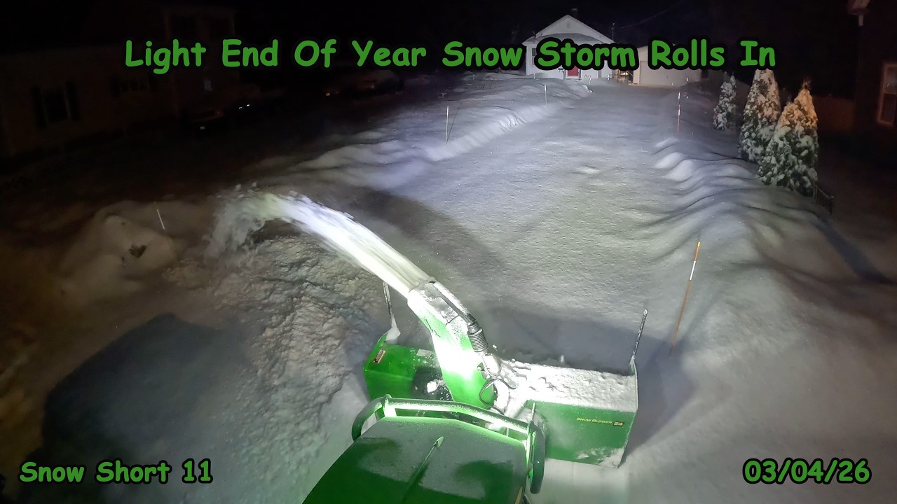 One of the Last Storms of the Year! | Snow Short 11 - YouTube
