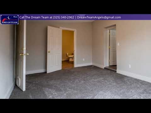 824 Preusser St, San Angelo, TX home video tour