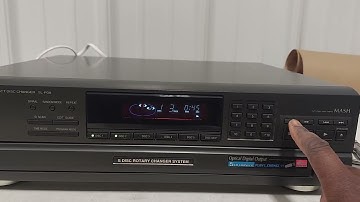 Technics SL-PD8 5 Disc CD Player Changer MASH Spiral