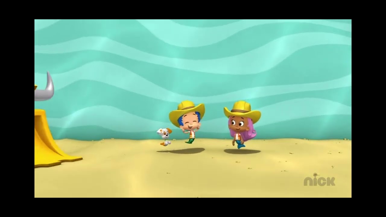 Bubble Guppies: An Al Dozer Is Right Behind Gil And Started Chasing Him!￼￼