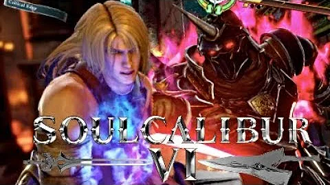 Soul Calibur 6 - Siegfried (Hyrul) Vs Nightmare (HBTW) Exhibition Match NEW Exclusive Gameplay 1080p