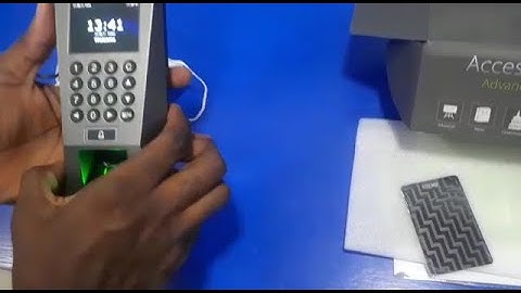 ZKteco F18 Fingerprint Access Control Terminal